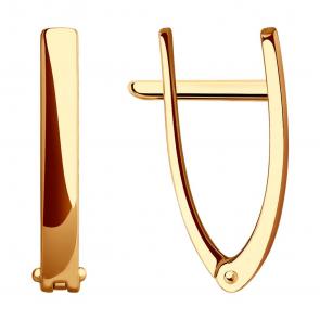 Золотые серьги SOKOLOV 029781 фото