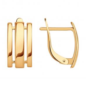 Золотые серьги SOKOLOV 029919 фото