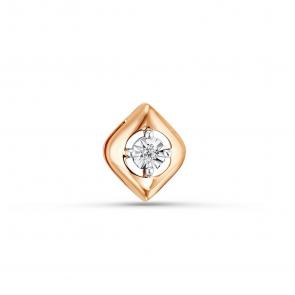 Золотая подвеска ERA Jewellery с бриллиантом 03-03065-02-001-02-01 фото