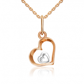 Золотая подвеска Platina 03-0438-00-000-1110 фото