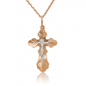 Подвеска из комбинированного золота Platina 03-0456-01-000-1111-01 фото