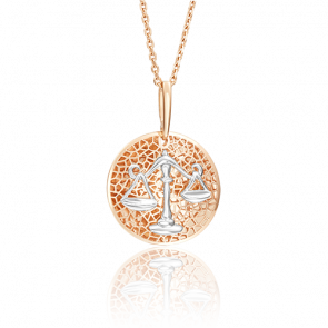 Золотая подвеска Знак зодиака Весы Platina 03-2463-07-000-1111 фото