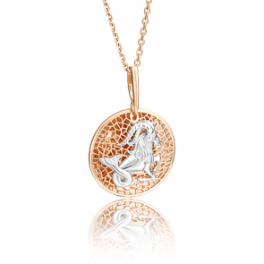 Золотая подвеска Знак зодиака Козерог Platina 03-2463-10-000-1111 фото