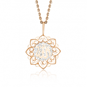 Золотая подвеска Platina 03-2527-00-000-1110-65 фото