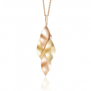 Подвеска из комбинированного золота Platina 03-2529-00-000-1113-01 фото