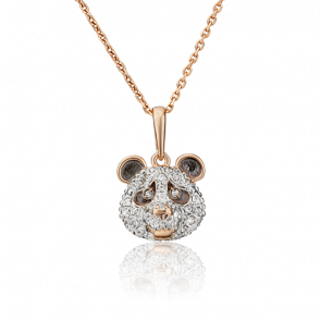 Золотая подвеска Platina с ювелирным кристаллом 03-2541-00-801-1110-55 фото