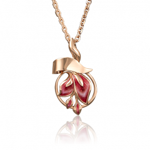 Золотая подвеска Platina с эмалью 03-2627-00-000-1110-25 фото