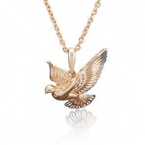 Золотая подвеска Platina 03-2640-00-000-1110-48 фото