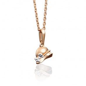 Золотая подвеска Platina 03-2659-00-000-1110 фото