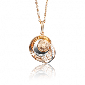 Золотая подвеска Platina 03-2724-00-000-1110-48 фото