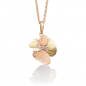 Подвеска из комбинированного золота Platina 03-2725-00-000-1140-65 фото
