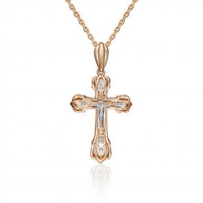 Подвеска из комбинированного золота Platina 03-2803-00-000-1111-48 фото