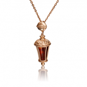 Золотая подвеска Platina с янтарём 03-2829-01-271-1110-46 фото