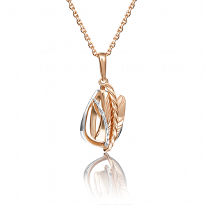 Золотая подвеска Platina 03-2844-00-000-1110-48 фото