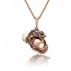 Золотая подвеска Символ года Дракон Platina 03-2852-00-000-1110-48 фото