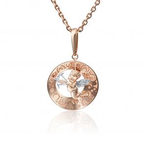 Золотая подвеска Platina 03-2863-00-000-1110-48 фото