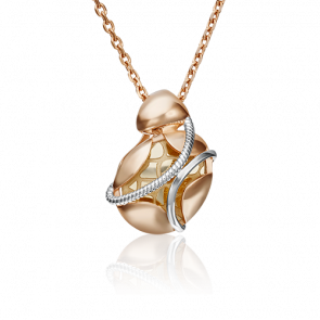 Подвеска из комбинированного золота Platina 03-2934-00-000-1113-65 фото