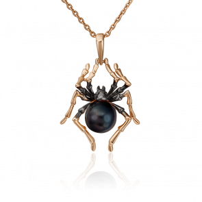 Золотая подвеска Platina с жемчугом 03-3015-00-301-1110-31 фото