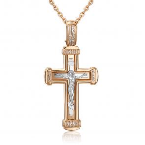 Подвеска из комбинированного золота Platina 03-3024-00-000-1111-42 фото