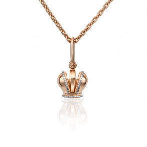 Золотая подвеска Platina 03-3041-00-000-1110-02 фото