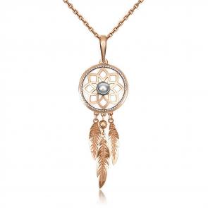 Подвеска из комбинированного золота Platina 03-3046-00-000-1111 фото