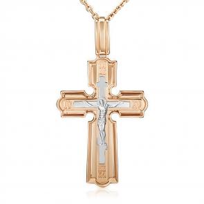 Подвеска из комбинированного золота Platina 03-3056-00-000-1111-42 фото