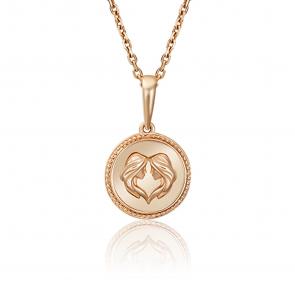 Золотая подвеска Знак зодиака Близнецы Platina 03-3110-03-000-1110-66 фото