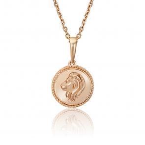 Золотая подвеска Знак зодиака Лев Platina 03-3110-05-000-1110-66 фото