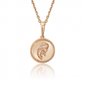 Золотая подвеска Знак зодиака Дева Platina 03-3110-06-000-1110-66 фото