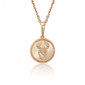 Золотая подвеска Знак зодиака Скорпион Platina 03-3110-08-000-1110-66 фото