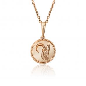 Золотая подвеска Знак зодиака Козерог Platina 03-3110-10-000-1110-66 фото