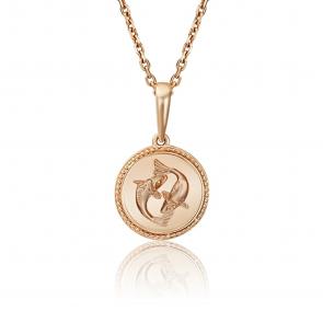 Золотая подвеска Знак зодиака Рыбы Platina 03-3110-12-000-1110-66 фото