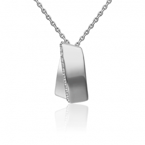 Подвеска из белого золота Platina с фианитом 03-3133-00-401-1120-23 фото