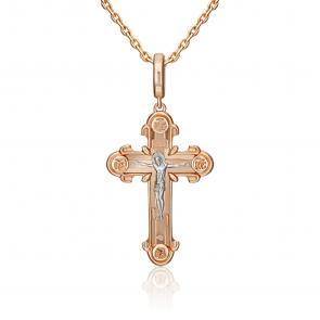 Подвеска из комбинированного золота Platina 03-3160-00-000-1111-42 фото