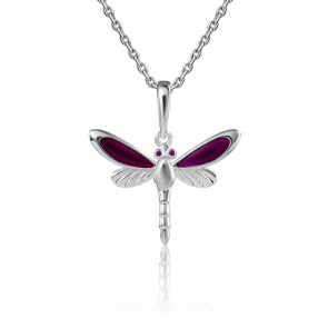 Серебряная подвеска Platina с эмалью 03-3205-02-000-0200-71 фото