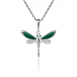 Серебряная подвеска Platina с эмалью 03-3205-03-000-0200-71 фото