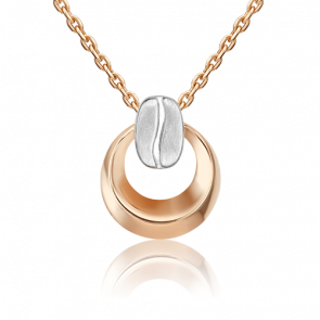 Подвеска из комбинированного золота Platina 03-3324-00-000-1111 фото