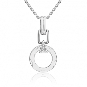 Подвеска из белого золота Platina с бриллиантом 03-3362-00-101-1120 фото