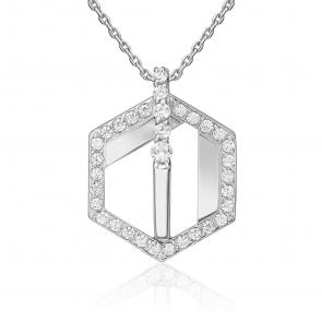 Серебряная подвеска Platina 03-3425-00-401-0200 фото