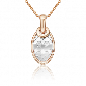 Подвеска из комбинированного золота Platina 03-3476-01-000-1111 фото