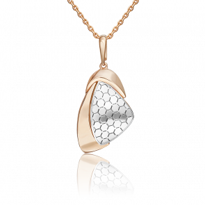 Подвеска из комбинированного золота Platina 03-3483-01-000-1111 фото