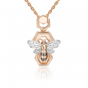 Золотая подвеска Platina 03-3509-00-000-1110 фото