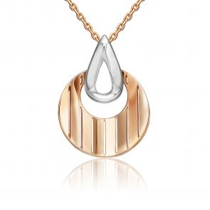 Подвеска из комбинированного золота Platina 03-3532-00-000-1111 фото
