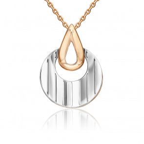 Подвеска из комбинированного золота Platina 03-3532-01-000-1111 фото
