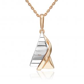 Подвеска из комбинированного золота Platina 03-3538-00-000-1111 фото