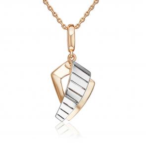 Подвеска из комбинированного золота Platina 03-3539-00-000-1111 фото