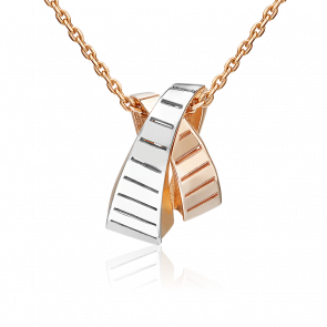 Подвеска из комбинированного золота Platina 03-3546-00-000-1111 фото
