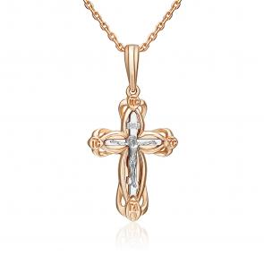 Подвеска из комбинированного золота Platina 03-3560-00-000-1111 фото