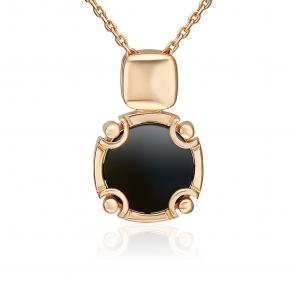 Золотая подвеска Platina с ониксом 03-3604-00-281-1110 фото