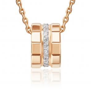 Золотая подвеска-шарм Platina с фианитом 03-3651-00-401-1110 фото